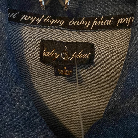 BABY PHAT denim dress, sz S